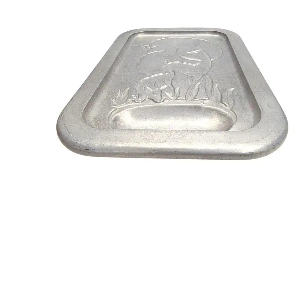 Vintage Griswold Aristocraft Cast Aluminum Deer Meat Carving Serving Platter